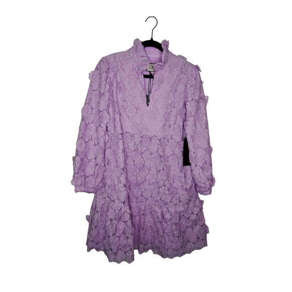 Tuckernuck Lilac Floral Mini Dress - Picture 3 of 5